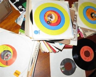 What fun we have had looking through the 45s.  Elvis, Janis Joplin, The Doors, Charlie Pride, older C&W, Bobby Sherman.  We have albums too, have not started looking through them yet.