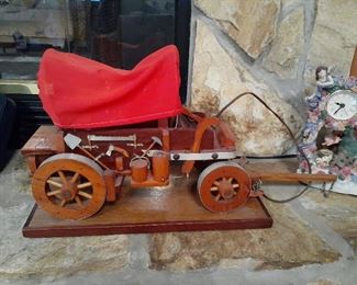 Conestoga wagon light, it works!