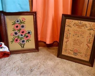 Framed Needlework