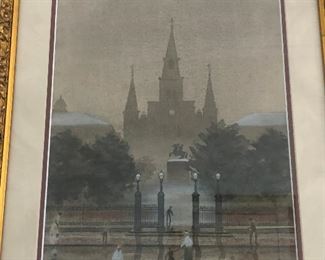 https://www.ebay.com/itm/114314525216	PR1060: Adolph Kronemgold (1900-1986) St Louis Cathedral New Orleans Original Watercolor Framed Local Pickup	Auction	 Starts After 6PM 07/22/2020 
