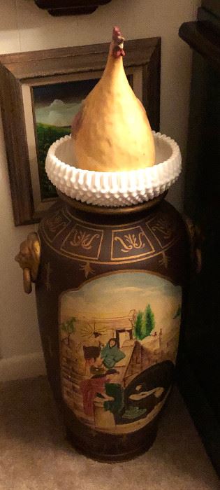 https://www.ebay.com/itm/124268071656	WL4011: Tall Hand Paint Vase with Lion Head Handles Local Pickup	Auction	 Starts After 6PM 07/22/2020 
