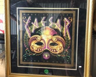 https://www.ebay.com/itm/124268106850	WL7060: Caesar 2001 New Orleans Mardi Gras Poster Signed Artist Proof Local Pickup 	Buy-It_Now	 $175.00 
