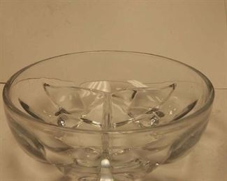 https://www.ebay.com/itm/114317711006 WL3072 USED VINTAGE CRYSTAL GLASS CANDY DISH 2 X 6 3/8 INCHES WL3 BOX 6 Buy-It_Now  $10.00 
