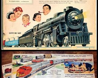 Lionel, HO scale, model trains, 1960 1961 Catalogs