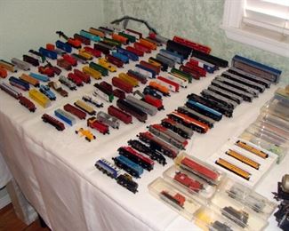 Vintage, N scale, model trains, Bachmann, Tyco, Athern, Concor, Yugo, Mintrix, Original box