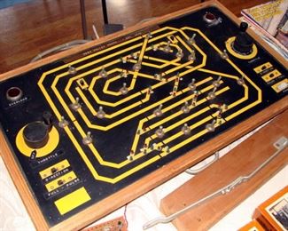 Vintage, model train, control board