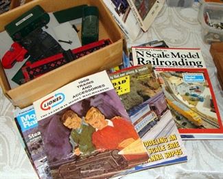 Lionel, 1960's, vintage, train, book, catalog, Model Railroading magazine