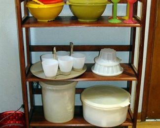 Vintage, Tupperware, Cake keeper, canister set, Jell-o mold, molds