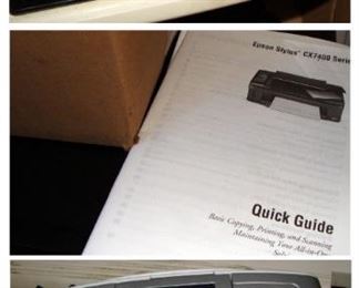 Clarion, CD player, receiver, detachable, MP3, car stereo, Epson, HP, Ink jet, Printers