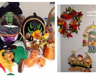 Vintage, modern, holiday, decor, decorations, Hallowee, Thanksgiving, fall, wall decor, wreath