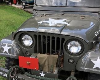 Jeep is a 1955 willys m38 A1 with 3,374 miles on this Jeep engine as it was replaced 5 years ago by a certified mechanic.