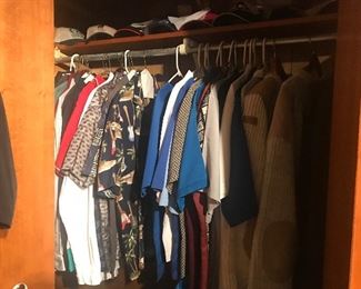 Short sleeve shirts and sweaters