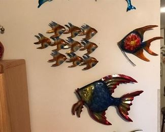 Metal marine art