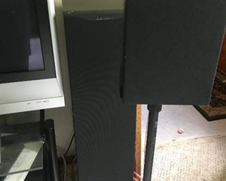 Floor and rear speakers