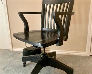 Wood Desk Chair