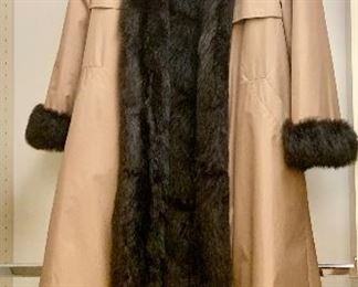 Mink Lined Coat