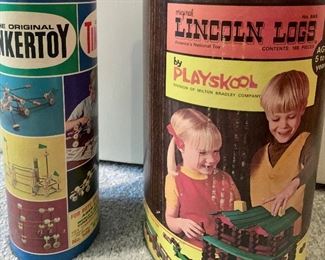 Lincoln Logs & Tinkertoys
