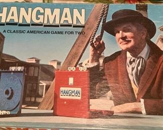 Hangman Board Game - Vincent Price