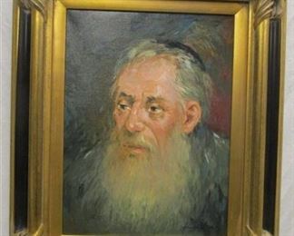 CONTEMPORARY PORTRAIT SERIGRAPH ON CANVAS. 12" X 16"