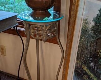Metal plant stand