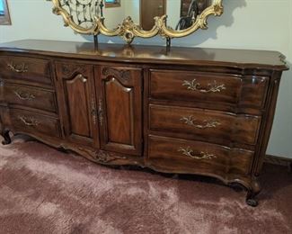 White Furniture Company of Mebane French Provincial Dresser 