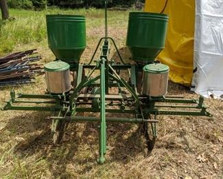 John Deere two row planter