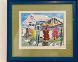 Watercolor Print by Poochie Myers