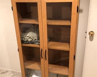 one of a pair of cabinets