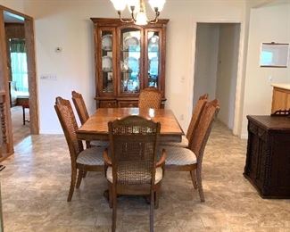 Dining Table/ 6 Chairs
$575.00
China Cabinet: SOLD