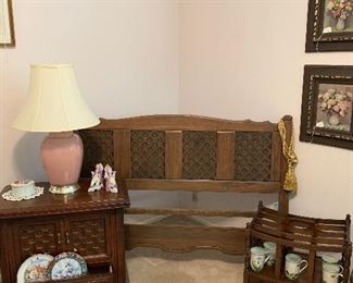 Head/Foot board & Nightstand $100.00
Magazine Rack $30.00