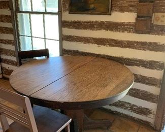 Round Table $150.00
Chairs (2) $30.00 each