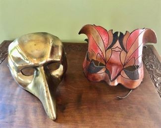 $50 EACH Venetian masks  Left mask SOLD 