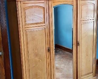 $550 Armoire/wardrobe  72" Long  by 81.5 inches high by 20.5 inches deep 
