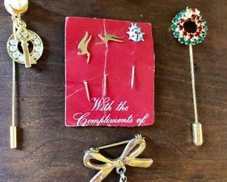 $20 Vintage jewelry  pins  - ALL 