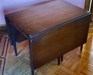 $60 Drop leaf table AS IS folded 42" L by 30" W by 30" H