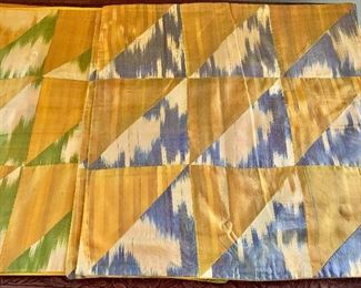 $10 each -  Thai Silk tie dye pillow covers (6).  Each 15.25" x 15.25". 