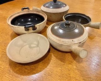 Stoneware items 