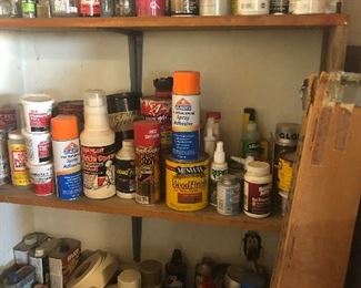 Garage cleaners and items 