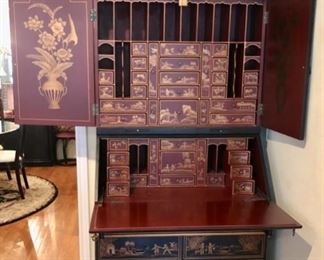gorgeous asian secretaries...highly painted with loads of small spaces $1600