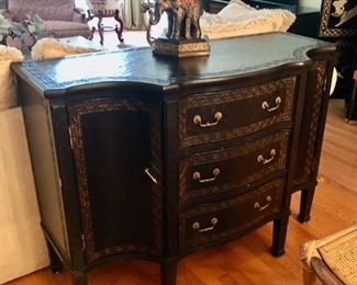 Asian chest with three drawers and 2 cabinets$400