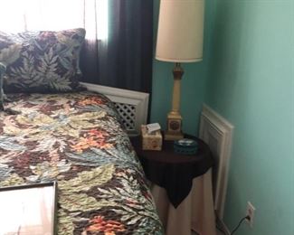 pair of med century lamps $95.00