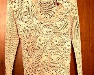 Vintage Crocheted Top