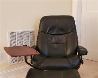 Ekornes Chair with Foot Rest