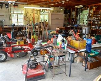 Packed workshop! Sorry but the riding mower will NOT be available.  