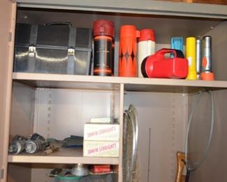 vintage lunchbox & thermoses