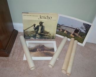 "Jericho - The South Beheld" book, various prints & lithos