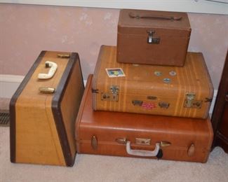 Vintage luggage