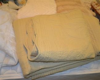 selection of comforters & bedding