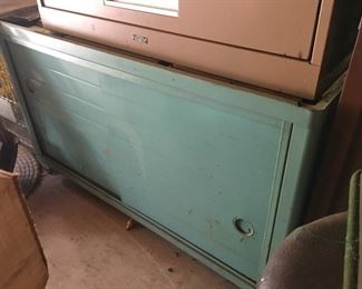 nice mid-century metal cabinet