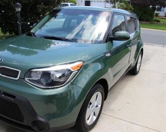 2014 KIA Soul, 28,800 miles $11,1000.00 selling price.